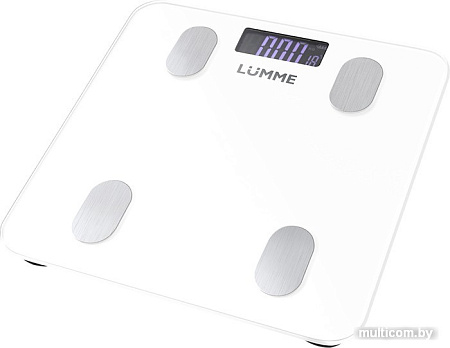 Напольные весы Lumme LU-1334 (белый жемчуг)