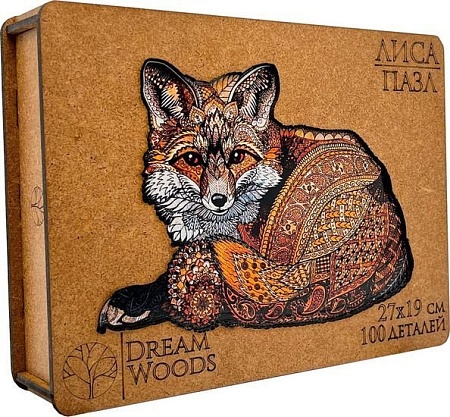 Пазл Dream Woods Лиса P-006 (100 эл)