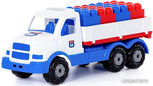 Грузовик Полесье Сталкер с конструктором Юниор 93189