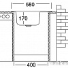 Кухонная мойка Kromevye EC 309 D
