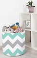 Корзина JoyArty Бледные зигзаги toba_11612