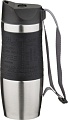 Термокружка Agness 709-037 400мл (нержавеющая сталь/черный)