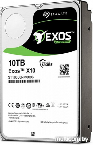 Жесткий диск Seagate Exos X10 10TB ST10000NM0086