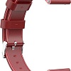 Ремешок Rumi кожаный Slim 16 мм (красный)