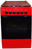 Кухонная плита Лысьва ЭГ 1/3г01 МС-2у (стеклянная крышка, вишневый)