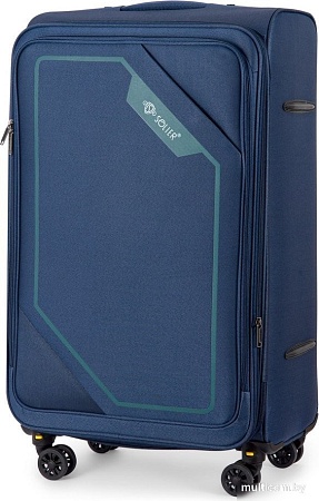 Чемодан-спиннер Solier STL2240 (L, синий/зеленый)