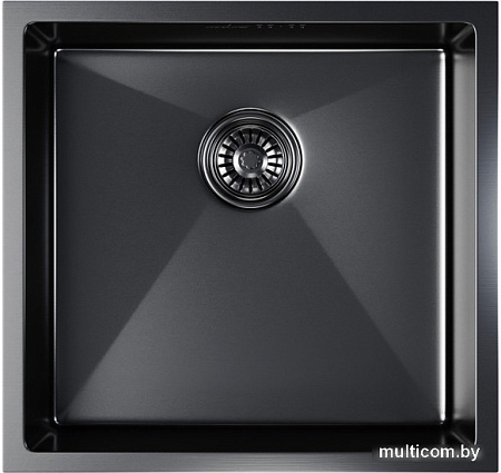 Кухонная мойка Mixline 548565 (черный графит, 3 мм)