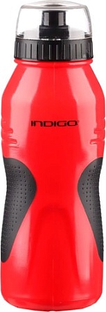 Бутылка для воды Indigo Comfort IN037 (красный/черный)