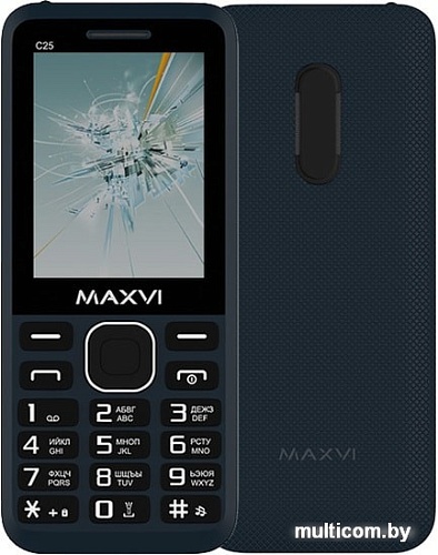 Мобильный телефон Maxvi C25 (синий)