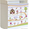 Детский комод Polini Kids Simple 1580 (пряничный домик)