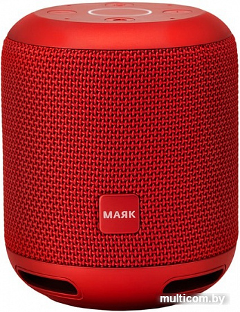 Умная колонка Prestigio Smartmate с пультом Perenio Red Atom (красный)