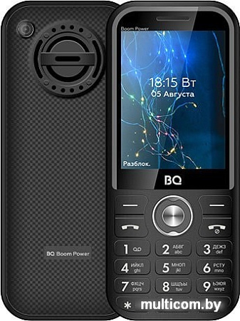 Мобильный телефон BQ-Mobile BQ-2826 Boom Power (черный)