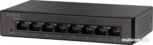 Коммутатор Cisco SF110D-08