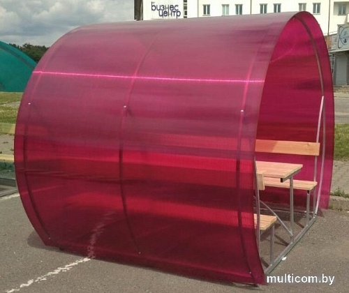 Беседка Велес Пион (2м, гранатовый)