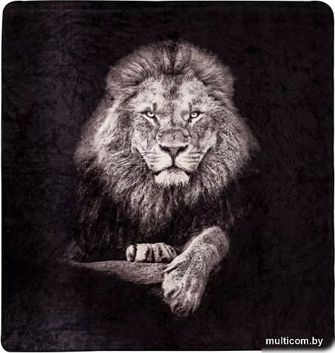 Плед Arya Lion 8680943247322 150x200 (черный)