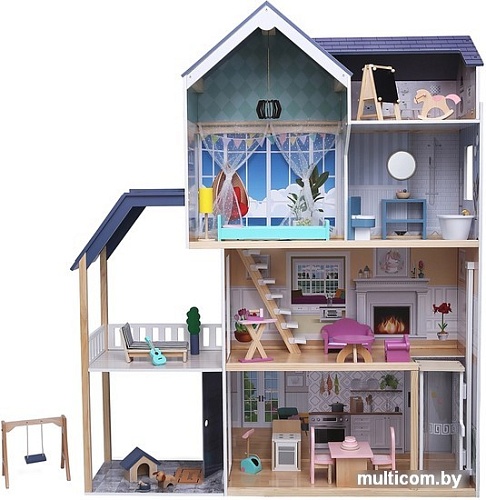 Кукольный домик Paremo Мэделин Авенью с мебелью PD320-08