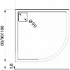 Душевой поддон NEW TRENDY Lido 90x90 B-0312