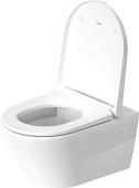 Унитаз подвесной Duravit Rimless D-Neo с сиденьем Soft Close 2577090000+21690000