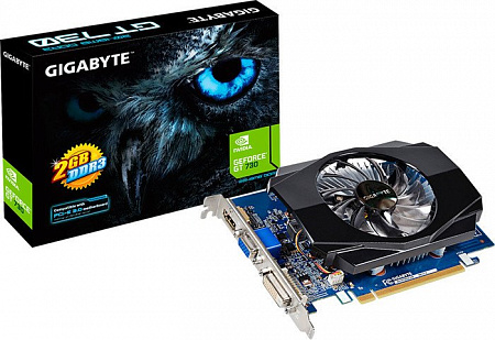 Видеокарта Gigabyte GeForce GT 730 2GB DDR3 (GV-N730D3-2GI)