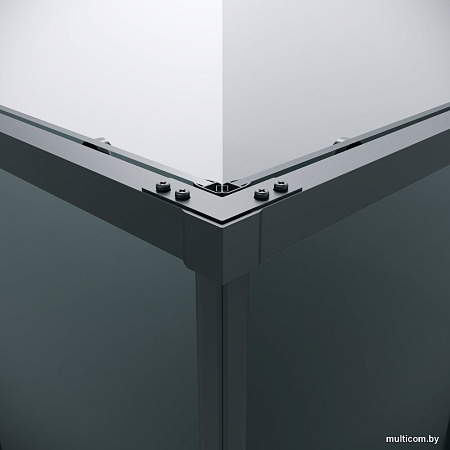 Душевой уголок Grossman Galaxy 120x80x195 300.K33.01.1280.21.10 (черный матовый/тонированное стекло)