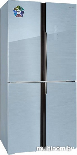 Четырёхдверный холодильник Hiberg RFQ-490DX NFGY
