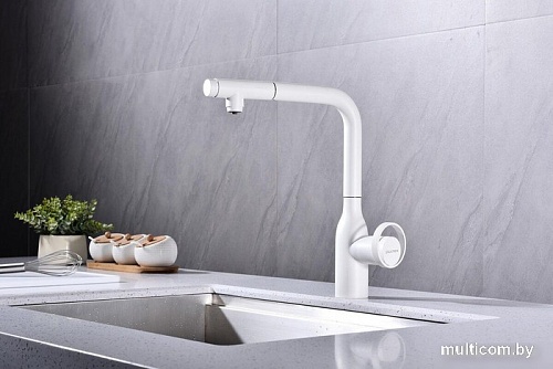 Смеситель Paulmark Urban Ur213104-431 (белый матовый)