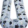 Подушка для беременных Amarobaby Котики AMARO-40U-KG (желтый)