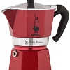 Гейзерная кофеварка Bialetti Moka Express (3 порции, красный)