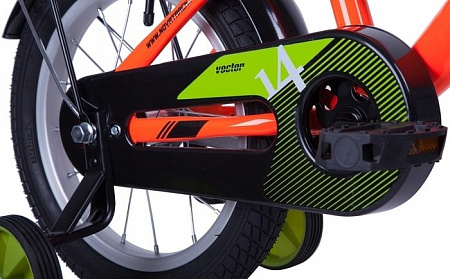 Детский велосипед Novatrack Vector 14 143VECTOR.OR20 (оранжевый/черный, 2020)