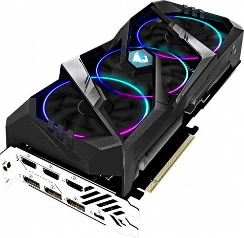 Видеокарта Gigabyte Aorus GeForce RTX 2060 Super 8GB GDDR6 GV-N206SAORUS-8GC