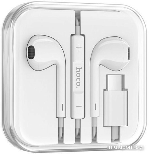 Наушники Hoco M101 USB Type-C (белый)