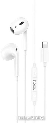 Наушники Hoco M111 Max Lightning (белый)