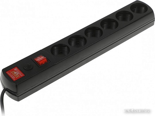 Сетевой фильтр Most LR 1.7 м (черный)