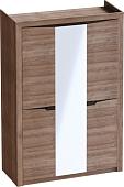 Шкаф распашной Мебельград Соренто 152x54.5x220 (дуб стирлинг/кофе структурный матовый)