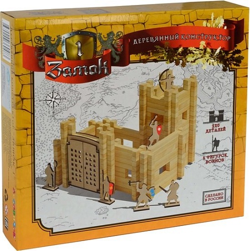 Сборная модель Лесовичок Замок №1