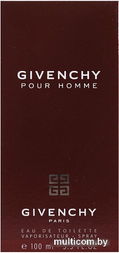 Givenchy Pour Homme EdT (100 мл)