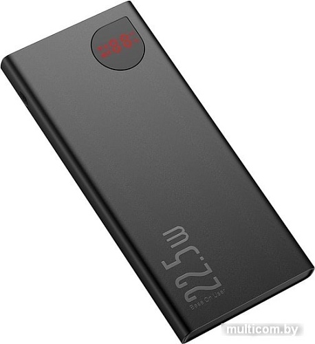 Портативное зарядное устройство Baseus Adaman Metal Digital Display PPIMDA-B0A 10000mAh (черный)