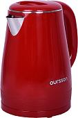 Электрочайник Oursson EK1530W/RD