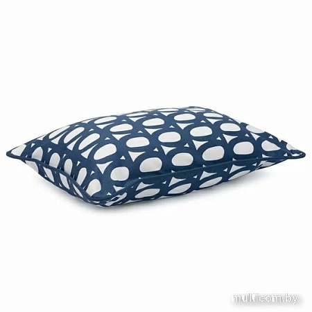 Чехол на подушку Tkano Cuts&Pieces. Twirl TK18-CC0005 (темно-синий)