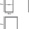 Стол Crafto Курт Лофт 01 120x60x75 (белый/золотистый дуб)