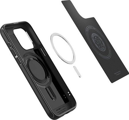 Чехол для телефона Spigen Mag Armor (MagFit) для iPhone 15 Pro ACS06736 (черный)