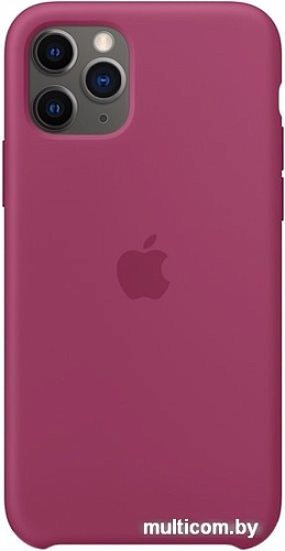 Чехол Apple Silicone Case для iPhone 11 Pro (сочный гранат)