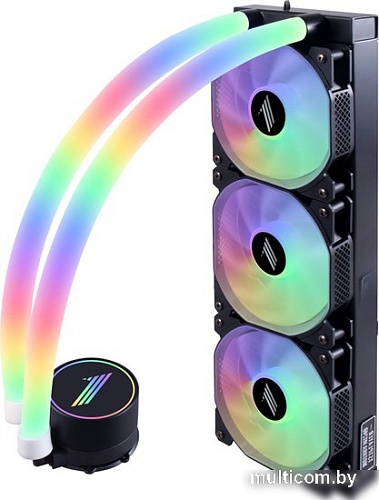 Кулер для процессора 1stPlayer Mothra MT360 (черный)