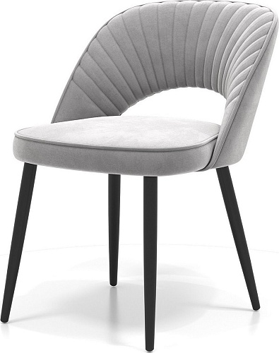 Стул Памир Новара F80 (серый минт/черная опора)