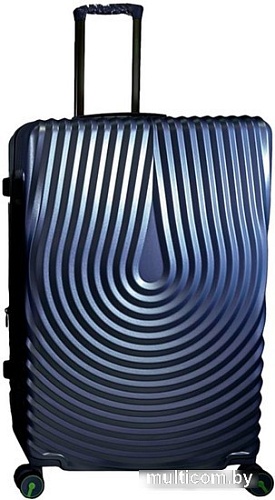 Чемодан-спиннер Mironpan 77062-1 74 см (синий)