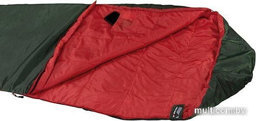 Спальный мешок High Peak Lite Pak 800 23260 (зеленый/красный)