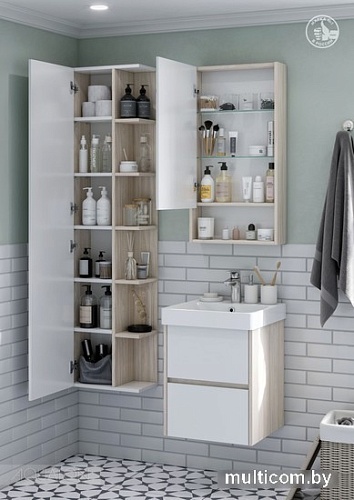 Акватон Шкаф-пенал Сканди 1A253403SDB20