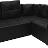 Угловой диван Mebelico Кембридж угловой 108832 (правый, экокожа, черный)