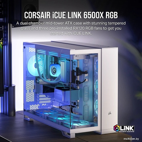 Корпус Corsair iCUE LINK 6500X RGB CC-9011270-WW
