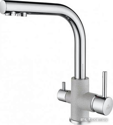 Смеситель Paulmark Essen Es213011-GRCR (серый/хром)